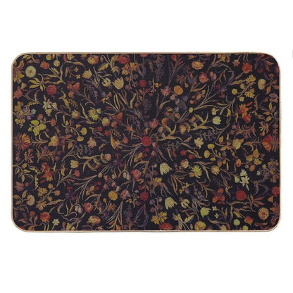 Midnight Floral Bath Mat
