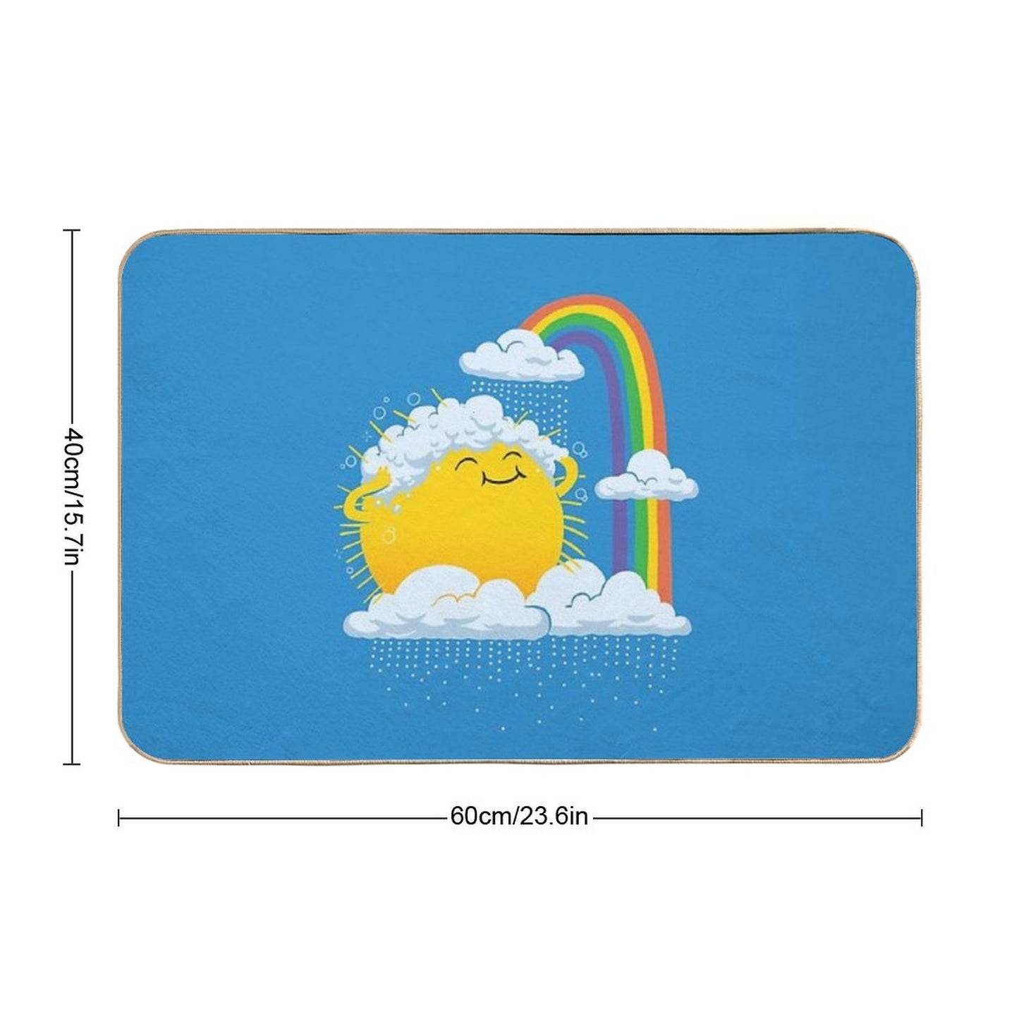 Rainy Day Bath Mat