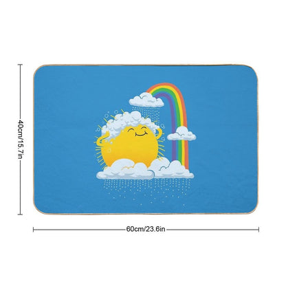 Rainy Day Bath Mat