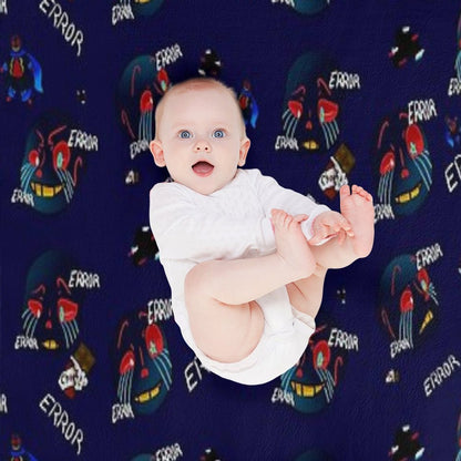 Error Pattern Throw Blanket