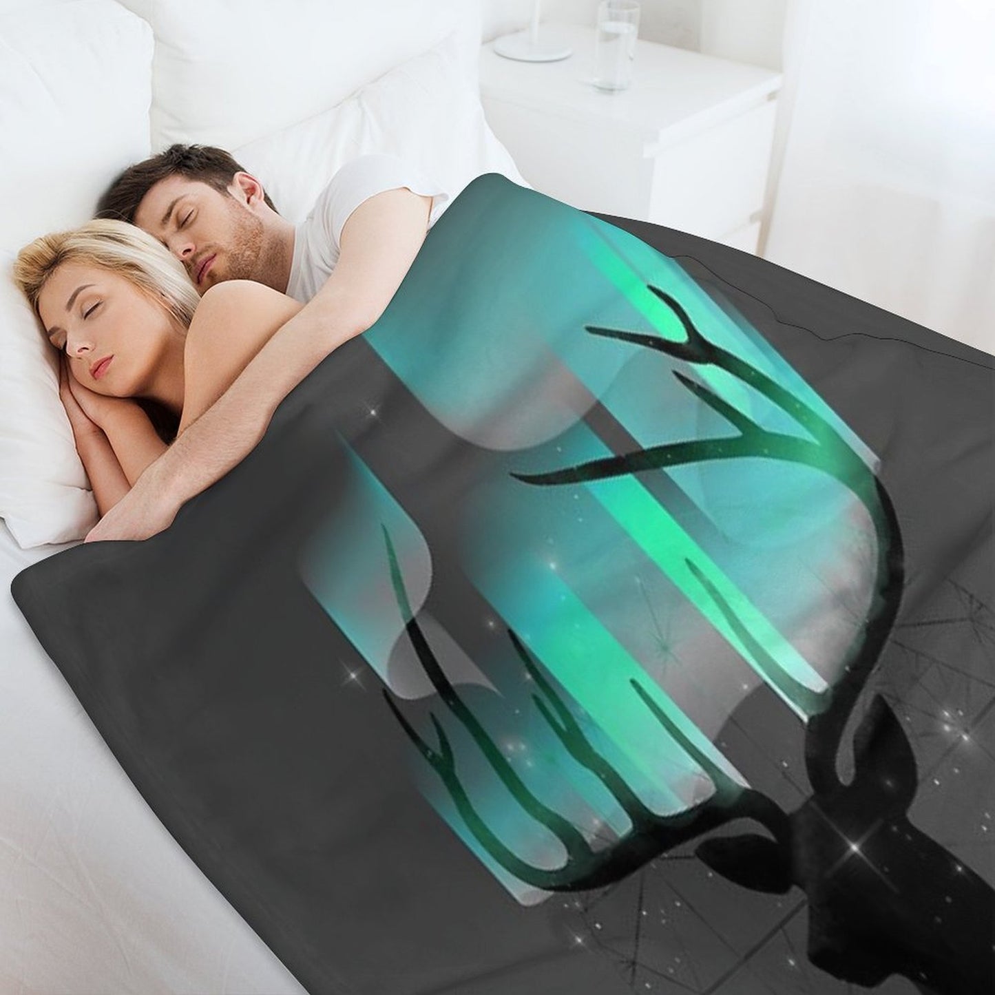 Northern Lights Throw Blanket