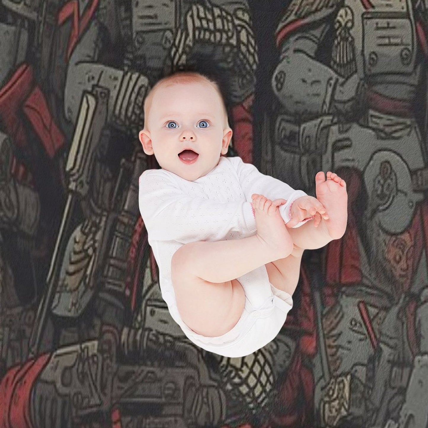 The Guard Throw Blanket