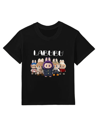 Cute Labubu The Monsters Funny Labubu Lover Men Women Kids Kids T-Shirt