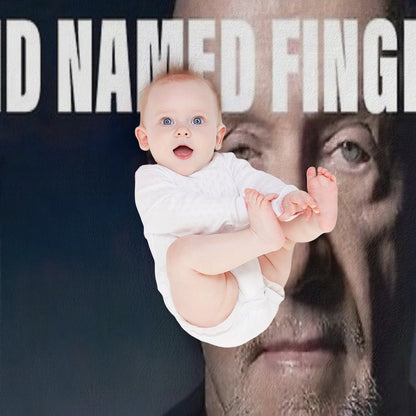 Kid Named Finger Throw Blanket