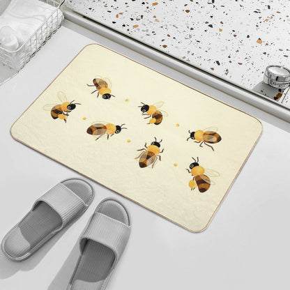 Honey Bees Bath Mat