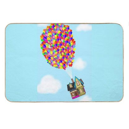 Up Balloons Bath Mat