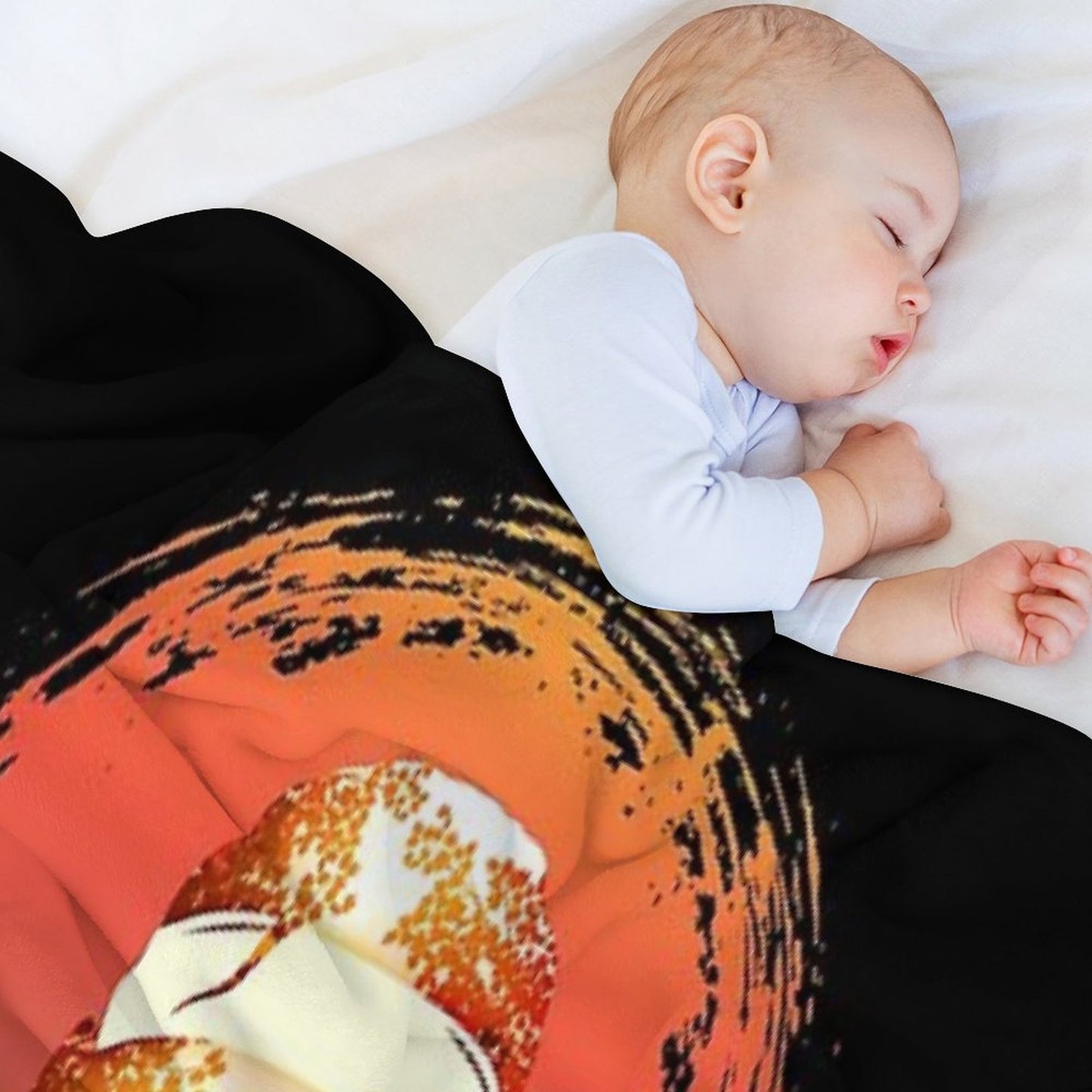 Tsushima Warrior Throw Blanket