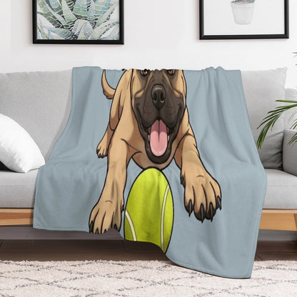 Mastiff Throw Blanket