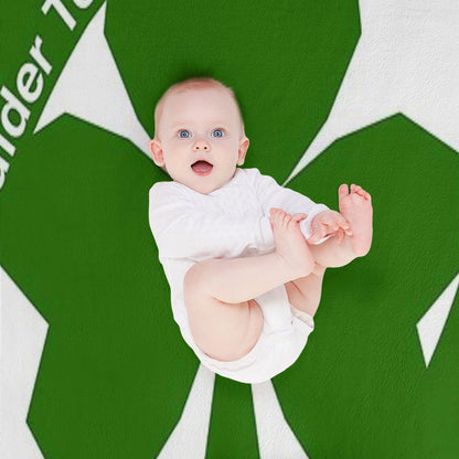 Rugby Ireland Throw Blanket
