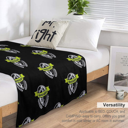 Punk Rock Academy Throw Blanket