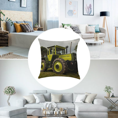 The MB-trac1300 Tractor Linen Throw Pillow Cover