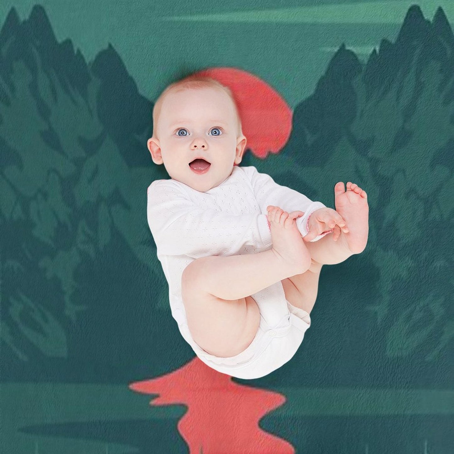 The Red River Throw Blanket