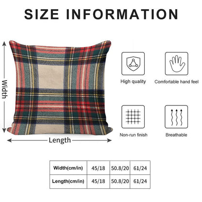 Stewart Dress Tartan - Pattern Soft Ultra-Soft Texture Throw Pillow