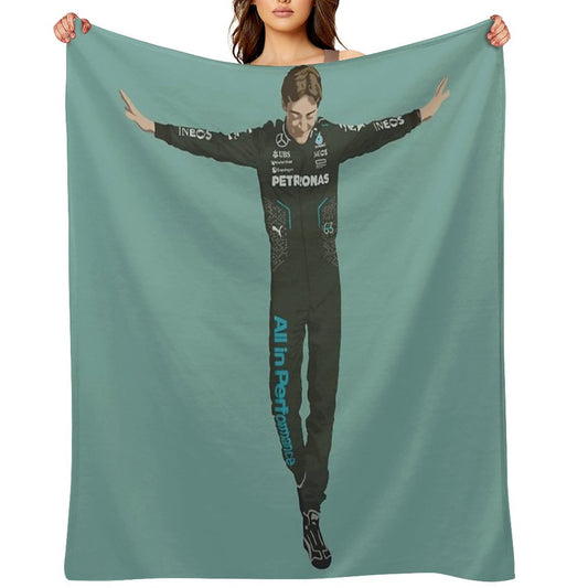 George Russell Throw Blanket