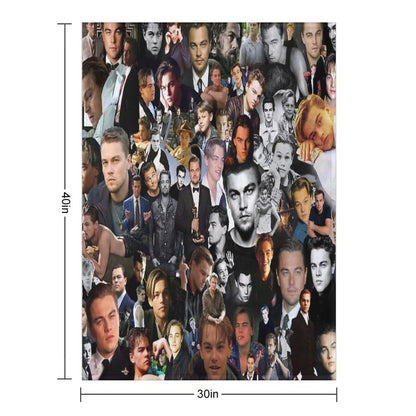 Leo DiCaprio Throw Blanket