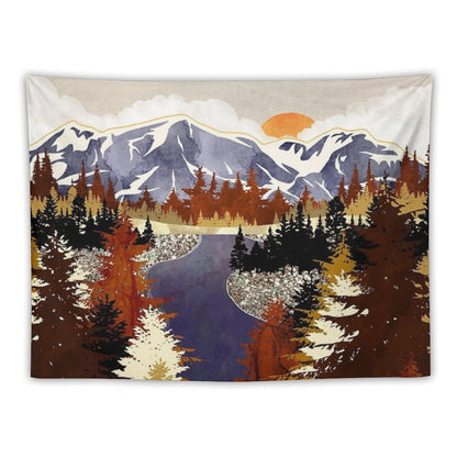Autumn River Tapestry