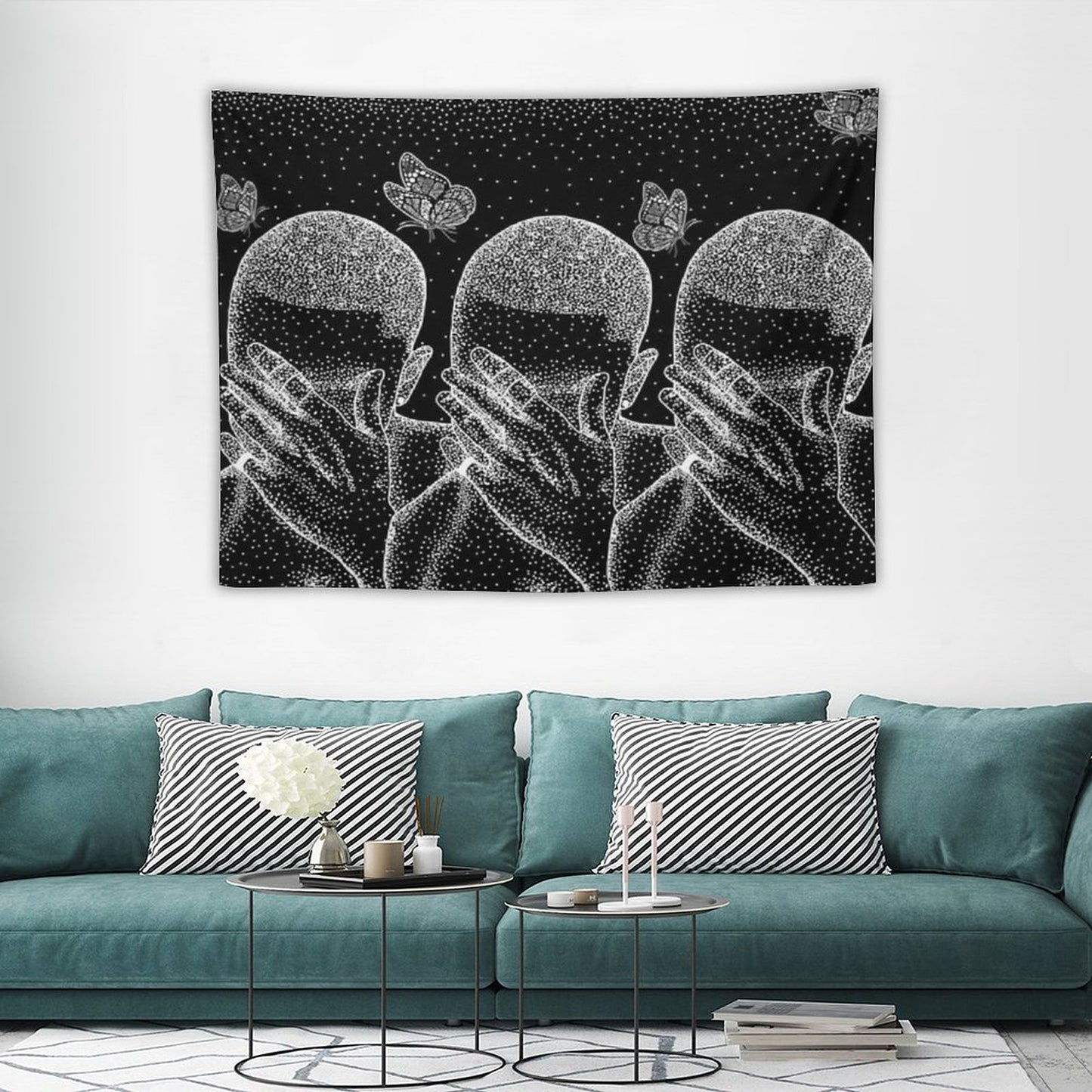 Blond Frank Mandala Tapestry