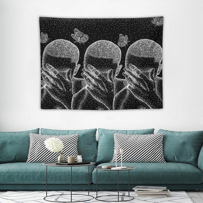 Blond Frank Mandala Tapestry