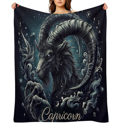 Capricorn Throw Blanket