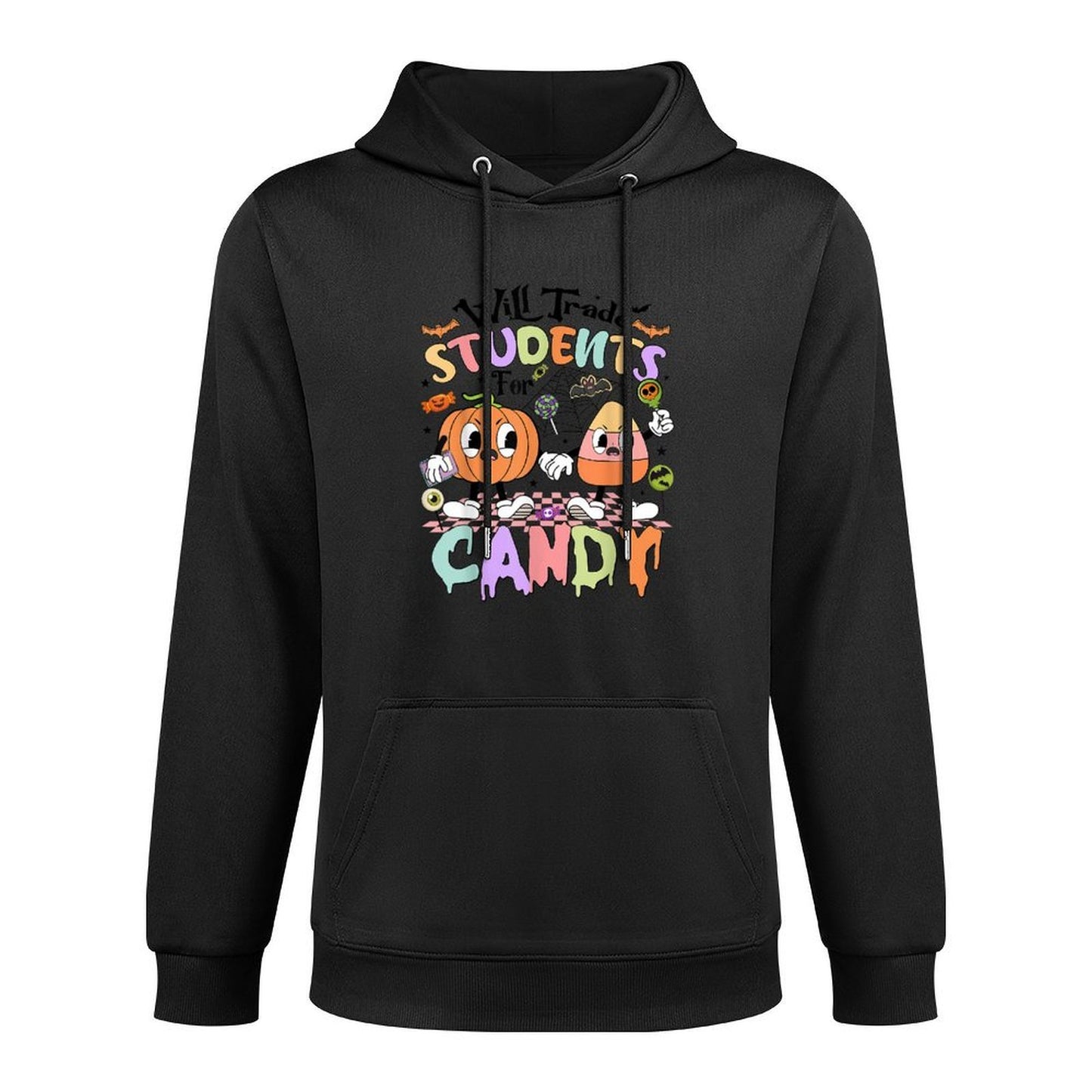 Funny Candy Halloween Teacher Will Trade Students For Candy Pilling-Resistant Hoodie