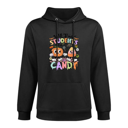 Funny Candy Halloween Teacher Will Trade Students For Candy Pilling-Resistant Hoodie