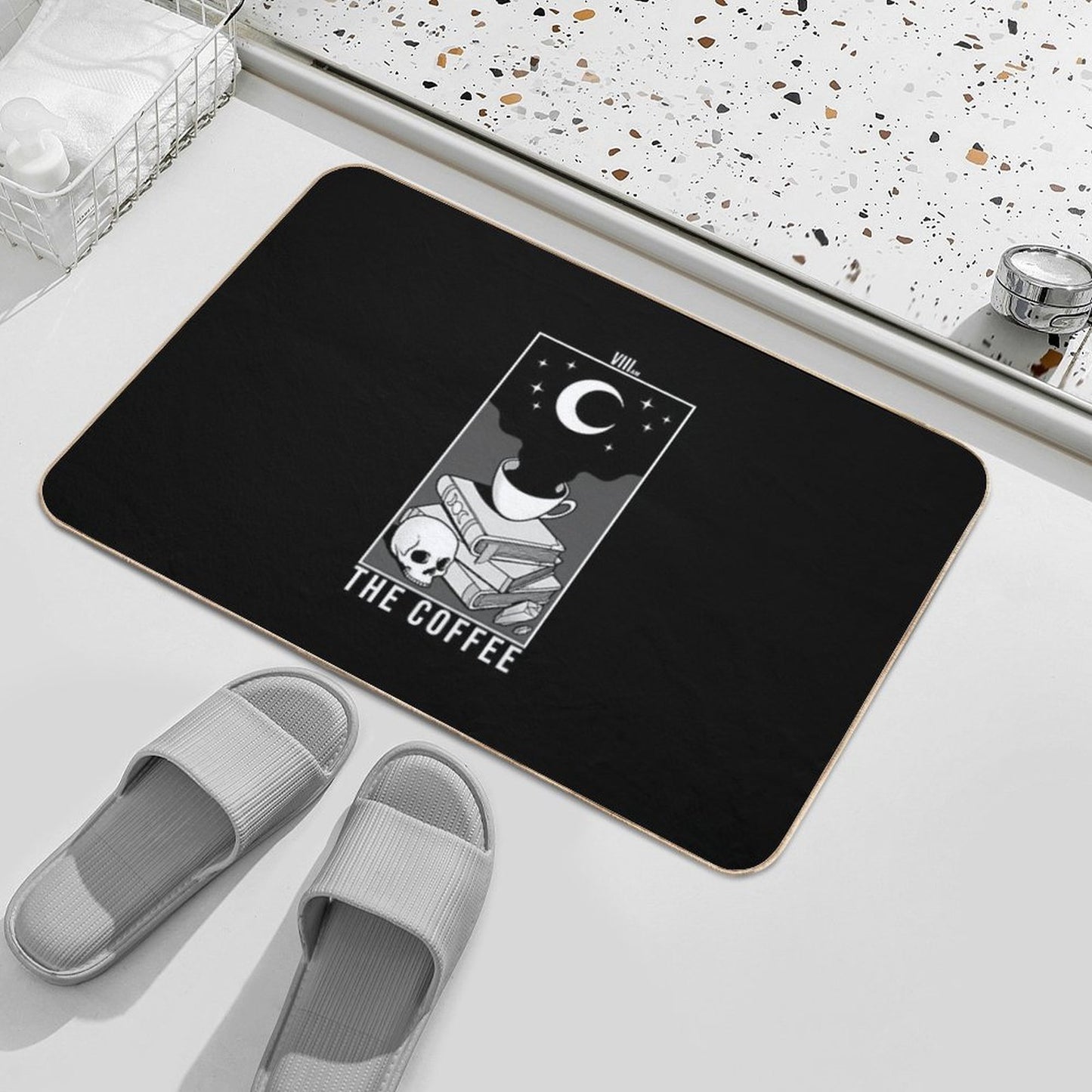 The Coffee  Repositionable Bath Mat