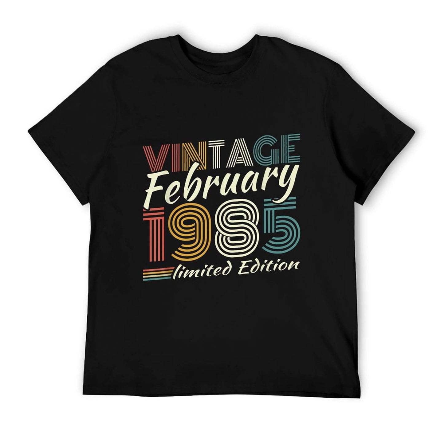 Vintage February 1985 40th Birthday Gift Man Woman  Classic T-Shirt