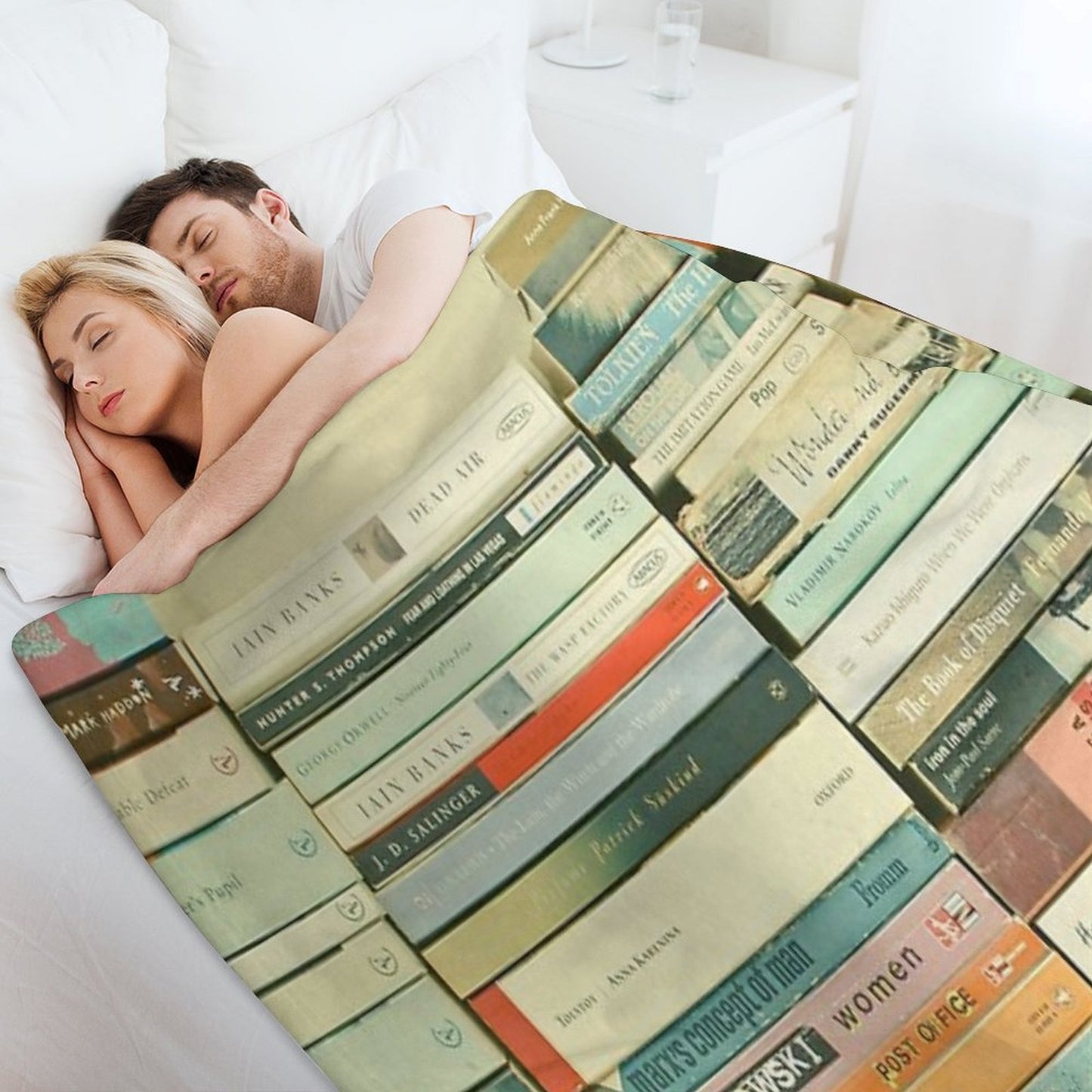 Bookworm Throw Blanket
