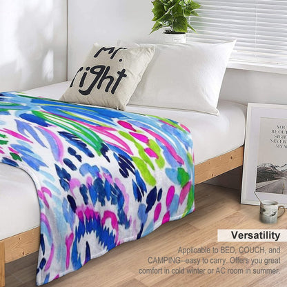 Dont Be Blue Throw Blanket