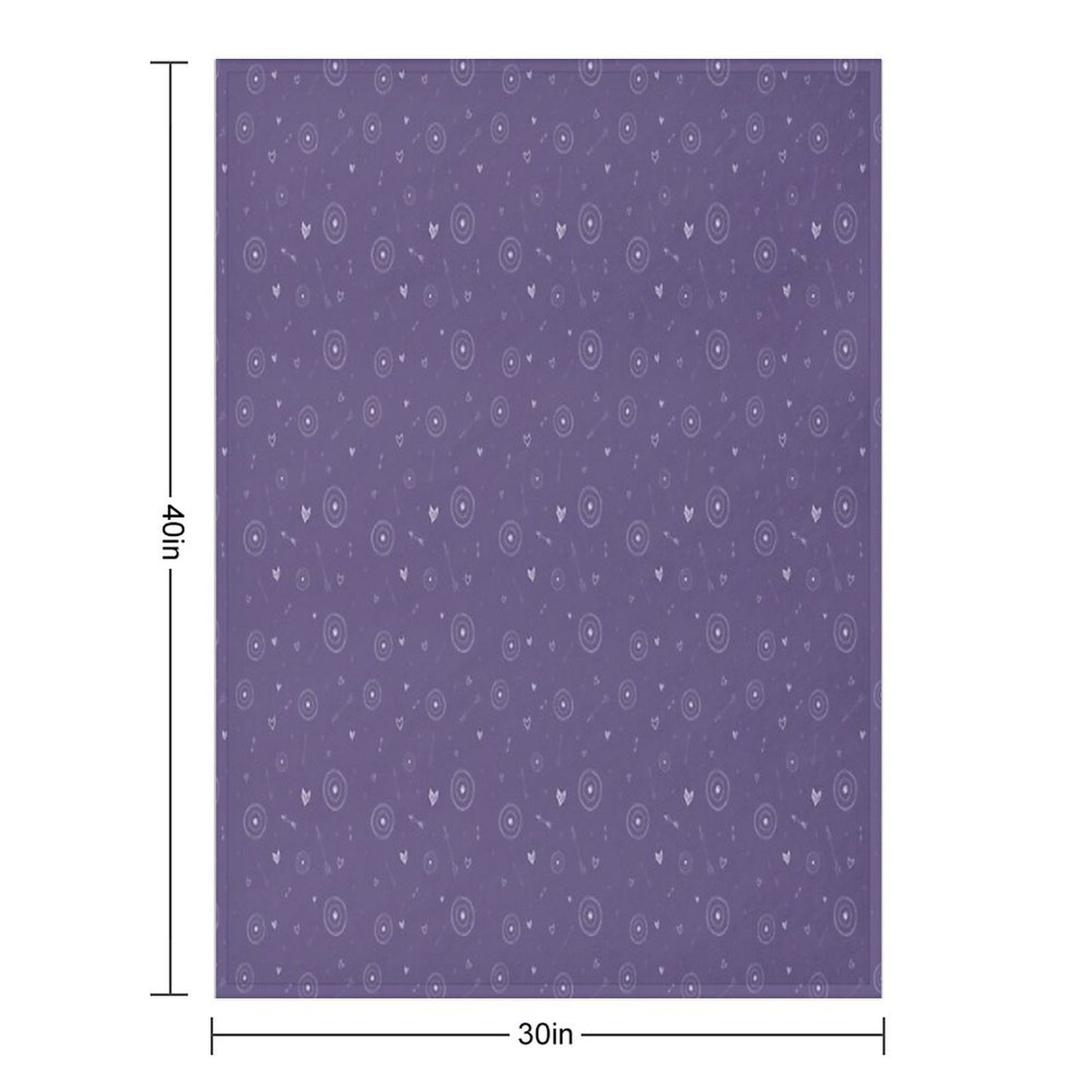 Kate Bishop Hawkeye Print Throw Blanket