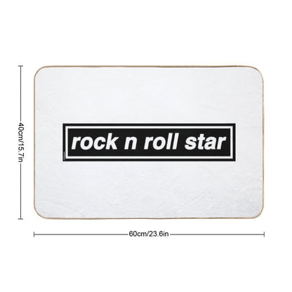 Rock N Roll Star - OASIS Band Tribute - MADE IN THE 90s Bath Mat