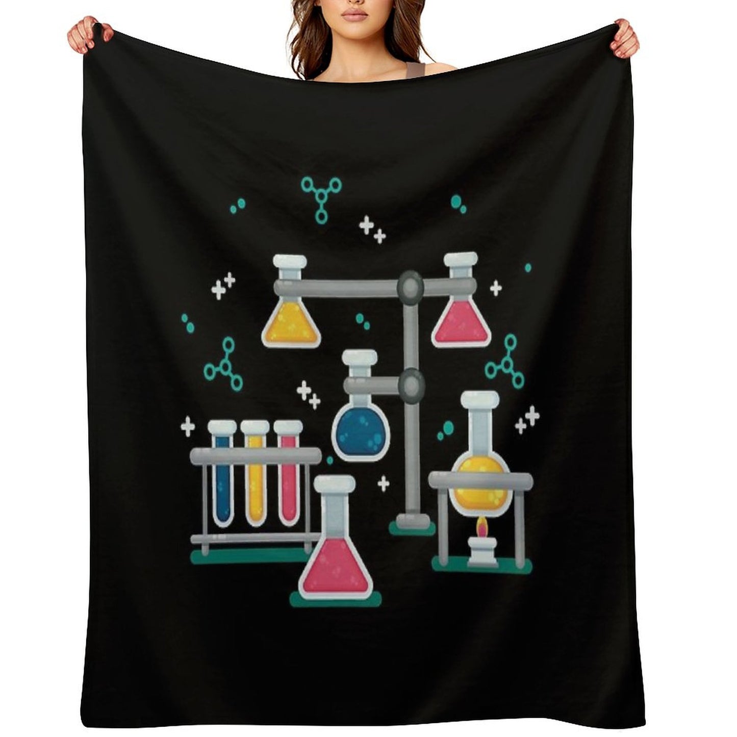 Amazing Chemistry Throw Blanket