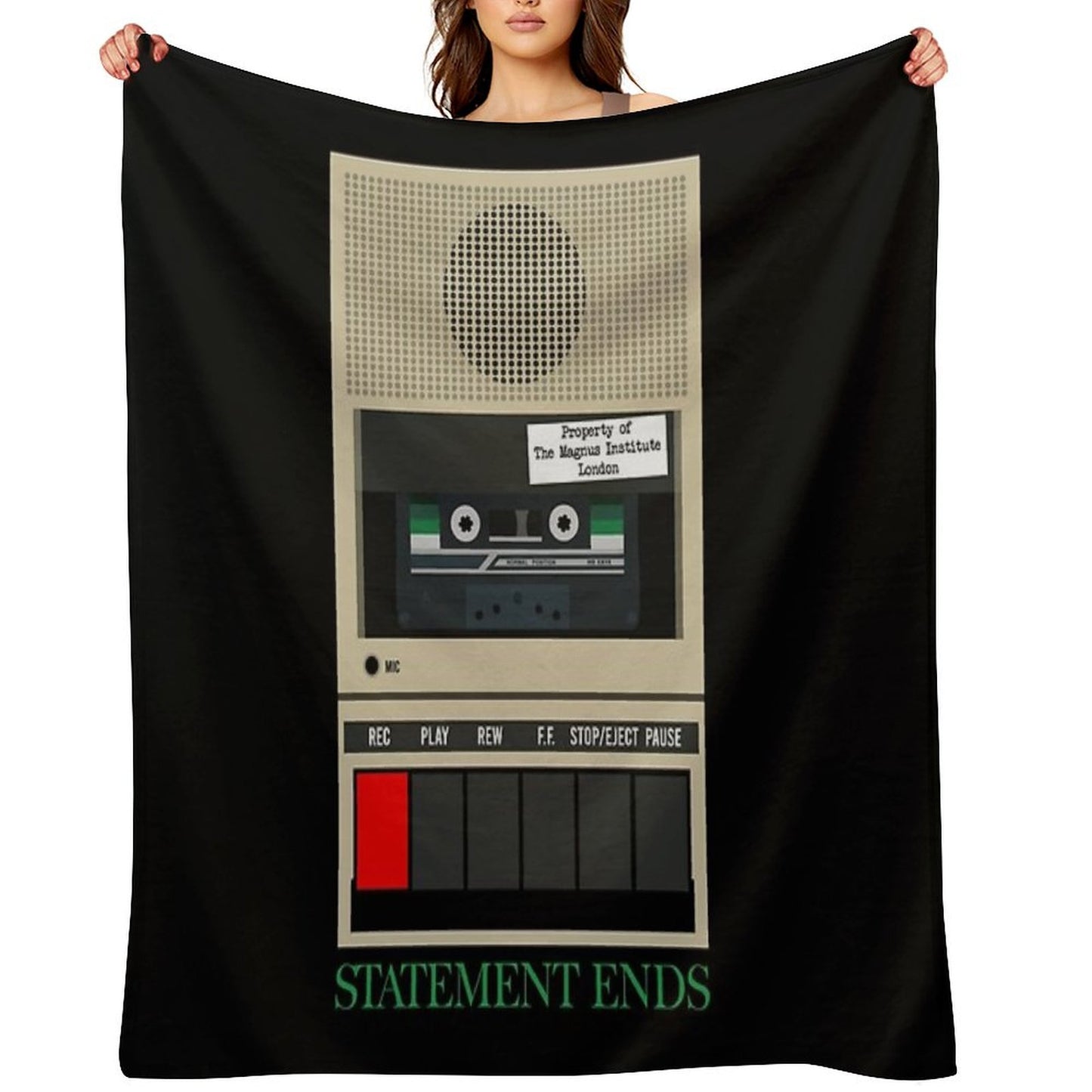 Statement Ends Throw Blanket