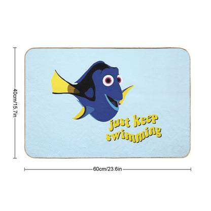 Dory Just Keep Swimming Bath Mat