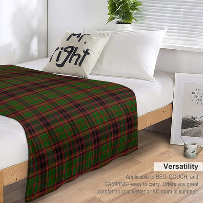 Clan Buchan Tartan Throw Blanket