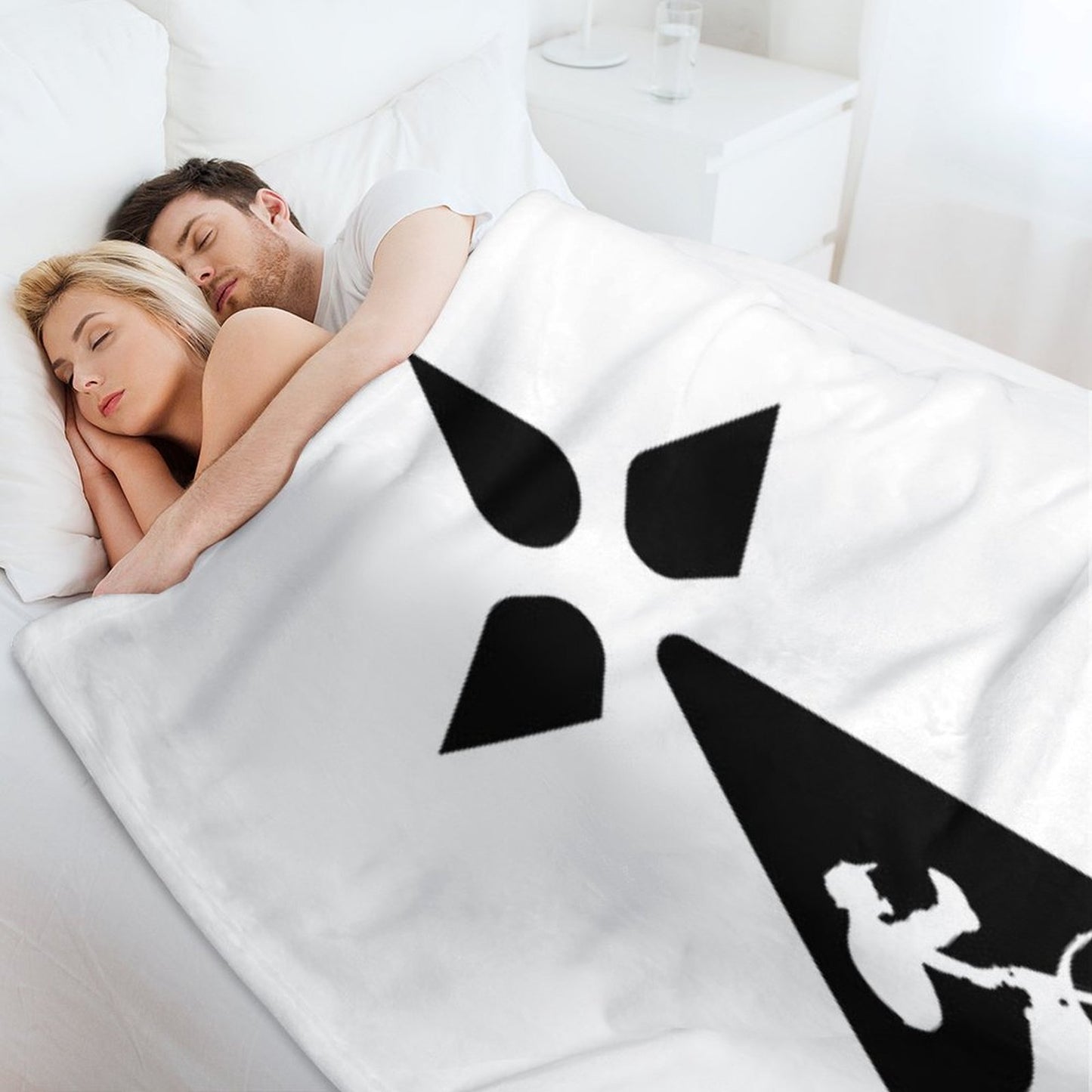 Biker Breizh Throw Blanket