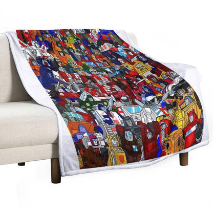 G1 Transformers Autobots Throw Blanket