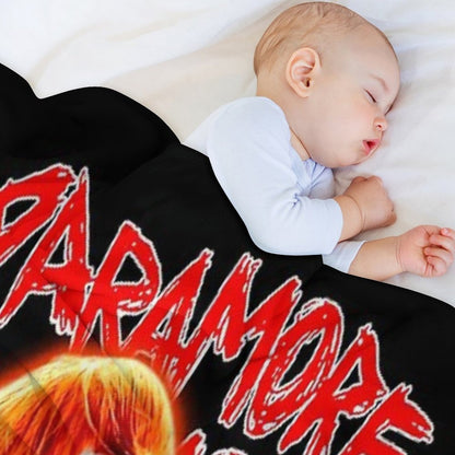 Vintage Style Indie Band Throw Blanket