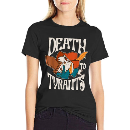 Retro Rabbit Death To Tyrants Vintage 90s  Odor-resistant T-Shirt