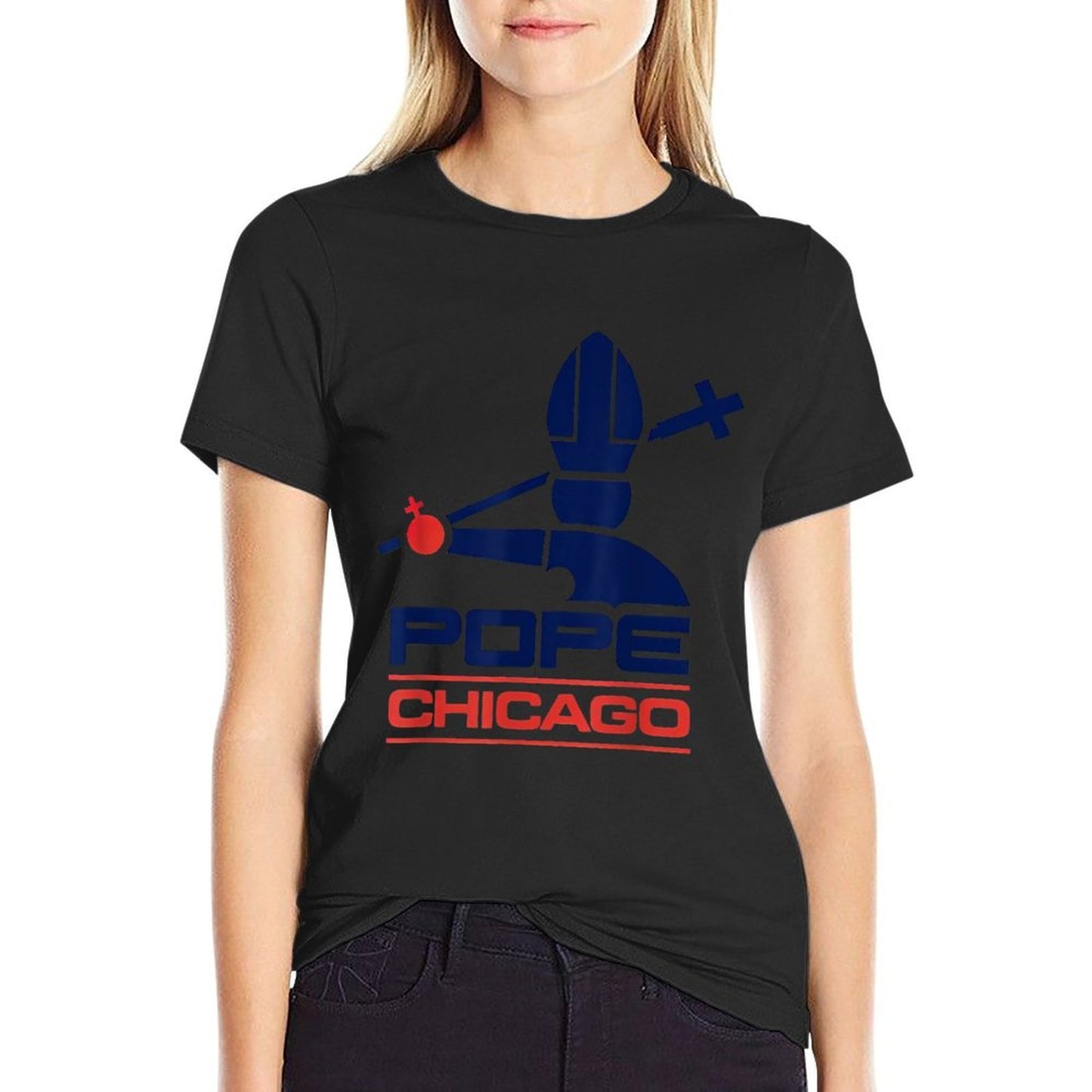 First Pope from America In Chicago Da Pope  Quick-drying T-Shirt