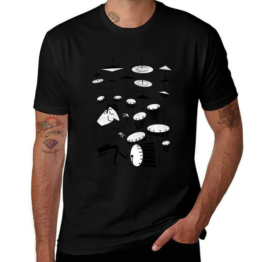Play That Beat  Oversized Silhouette T-Shirt