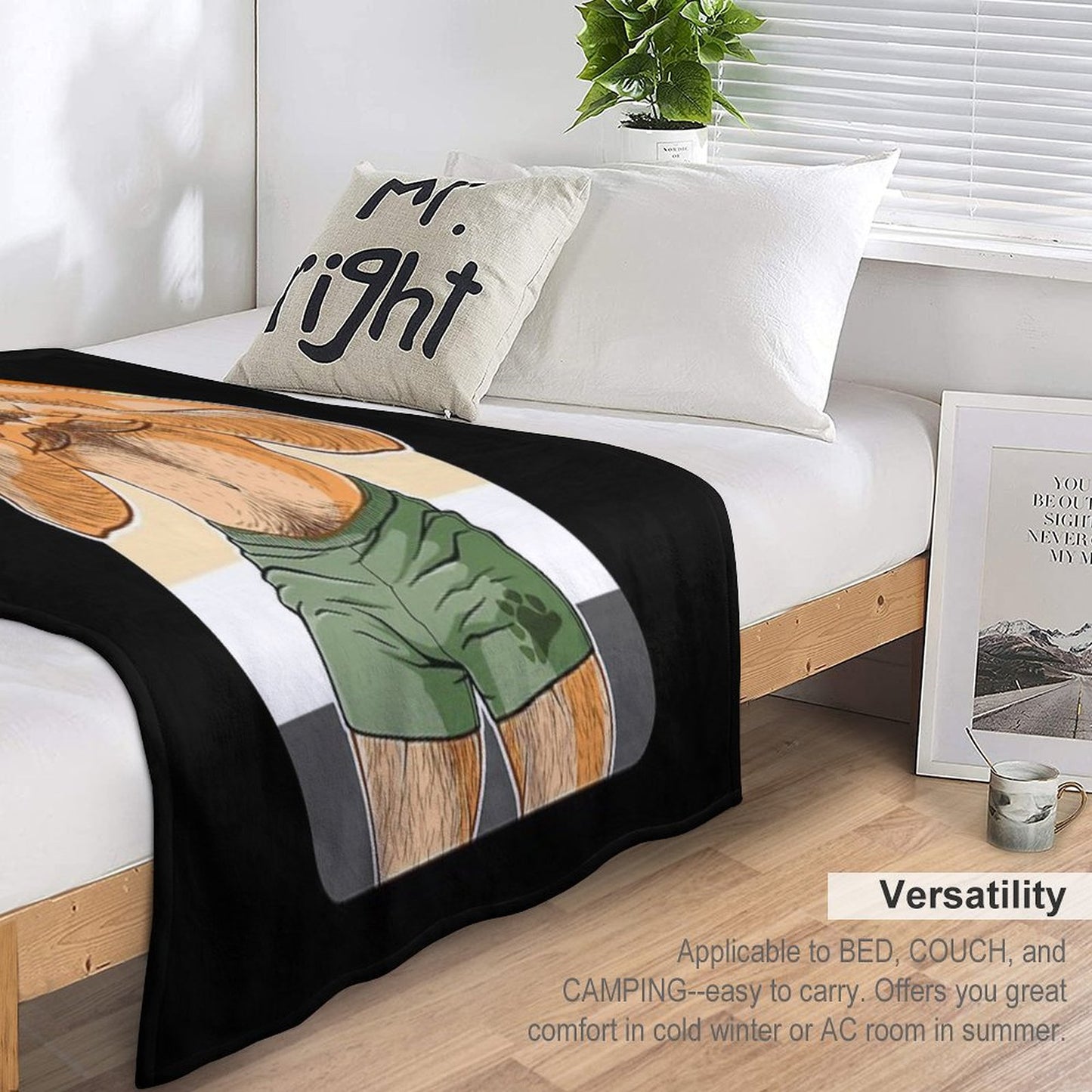 ADAM I LOVE YOU - BEAR PRIDE Throw Blanket