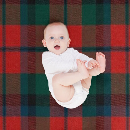 MacNaughton Scottish Tartan Throw Blanket