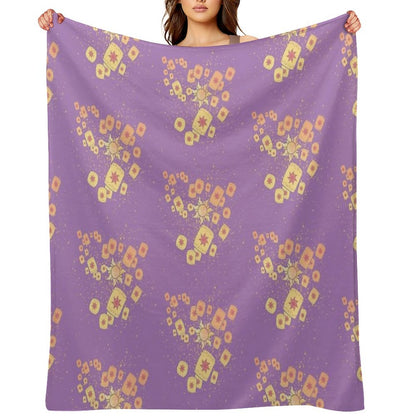 Lantern Light Tangled Throw Blanket