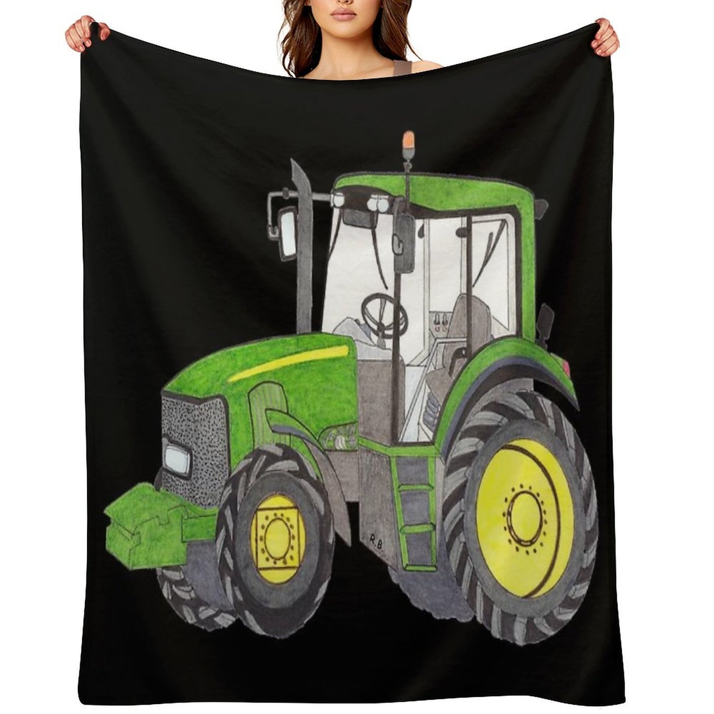 TRACTOR Throw Blanket