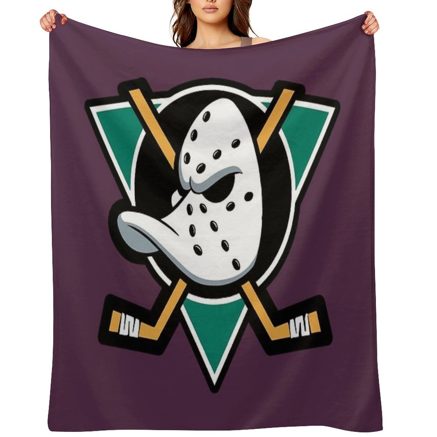 Mighty Ducks Throw Blanket