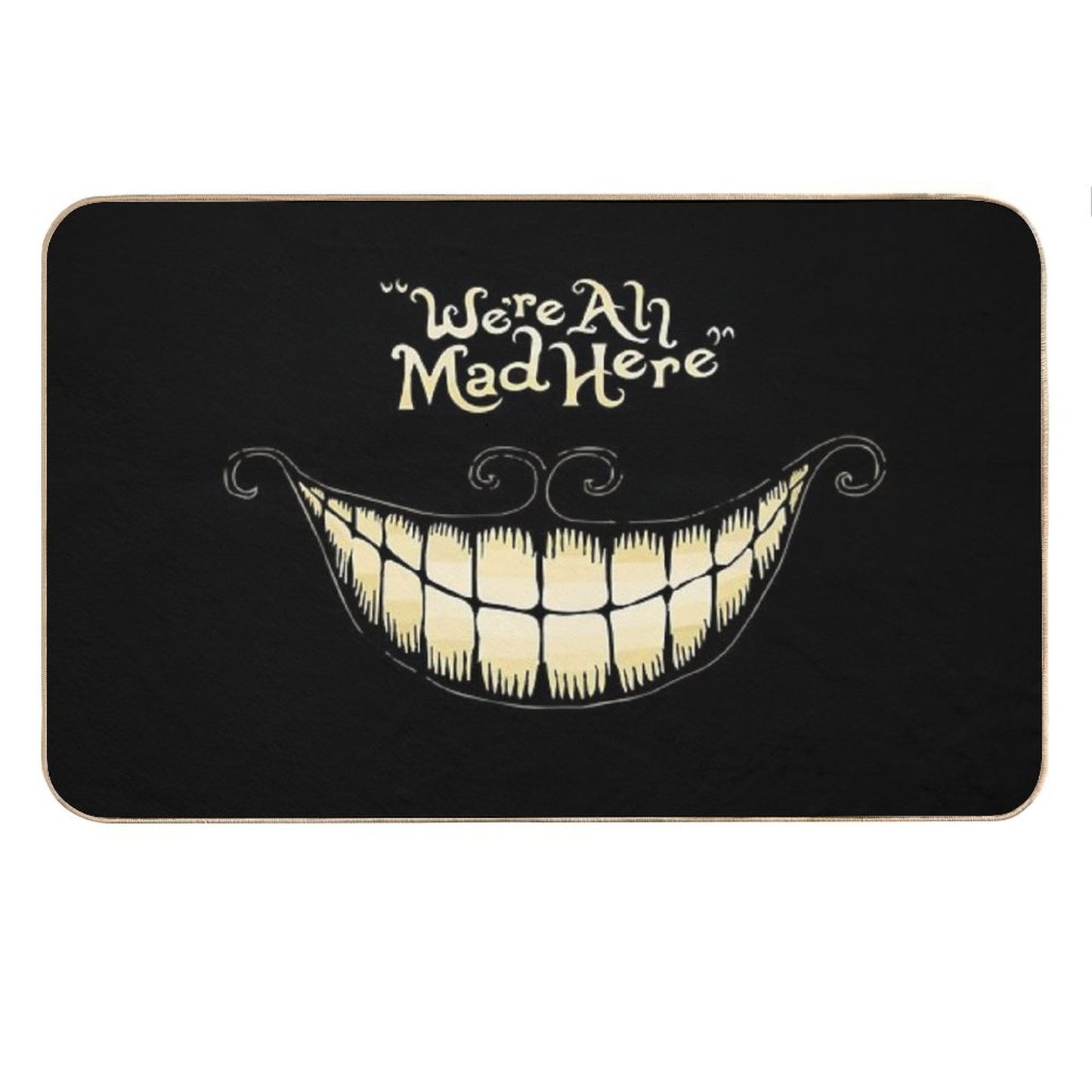 Alice-We're All Mad Here Bath Mat
