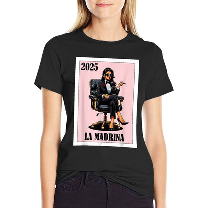 Funny Mexican Baptism Madrina Proposal 2025 - La Madrina T-Shirt