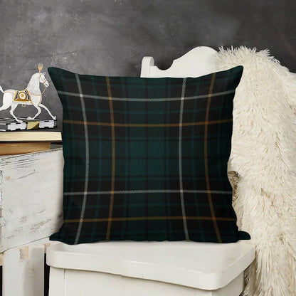 MacAlpine Scottish Tartan Linen Throw Pillow Cover