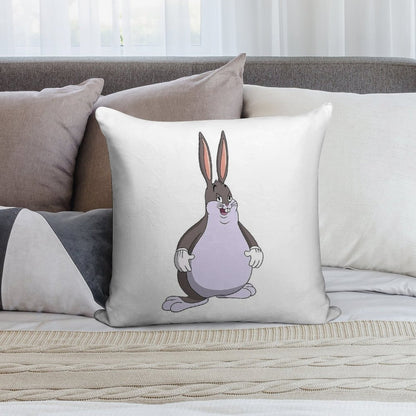Big Chungus Soft Easy Maintenance Throw Pillow